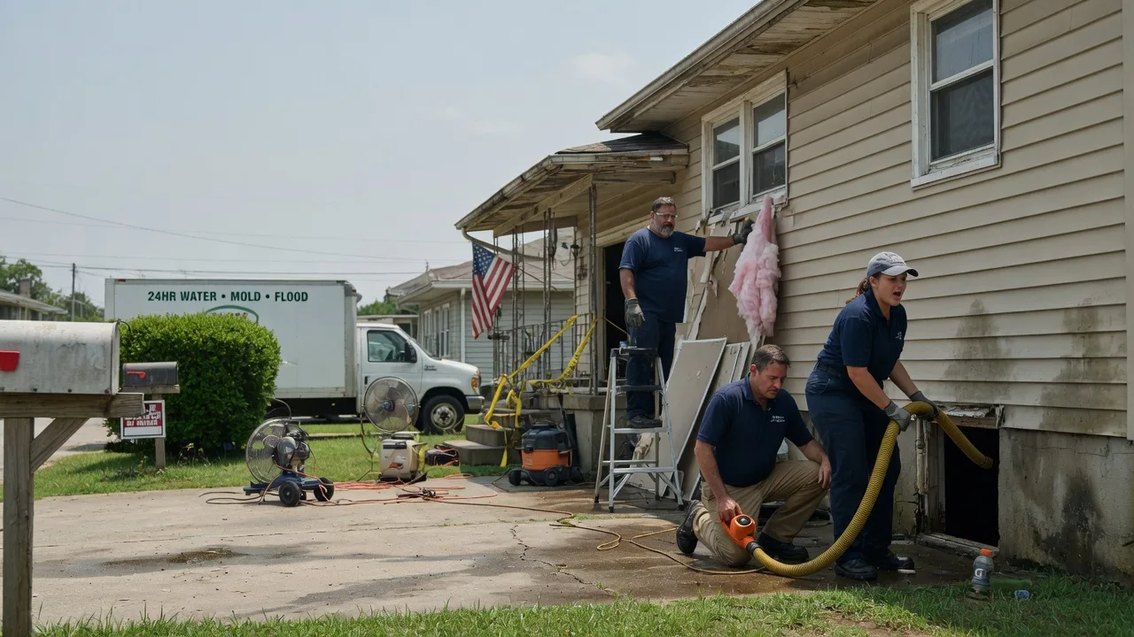 Water Damage Repair in Clarksburg, OH near me